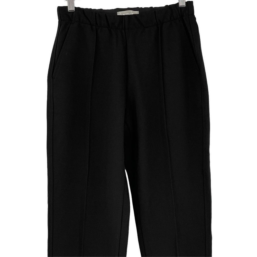 NWOT Everlane‎ The Dream Pant Black Tapered Leg Soft Ponte Knit Women Small - Picture 6 of 12